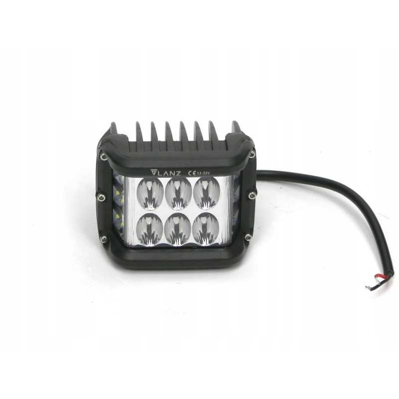 Plačiakampis darbinis šviestuvas 48w 12led glanz