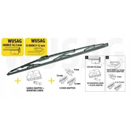 Žemės ūkio valytuvų šluostės 550mm motogeneric