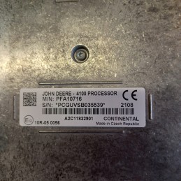 Pfa10716 procesoriaus modulis john deere 4100 continenta
