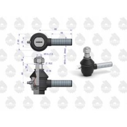 Kairysis sujungimas su veržle C 330 originalus Ursus