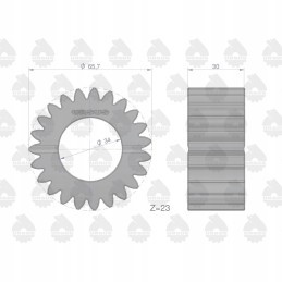 Mf4 reduktoriaus mechanizmo originalus ursus 1 palydovas
