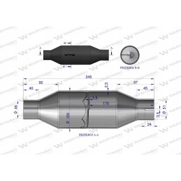 Kibirkščių slopintuvas ursus c 330 c 360 mf3 warynski