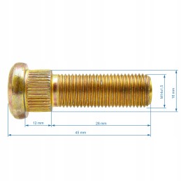 Priekinio rato smeigė 360 m14x1 5 50015540