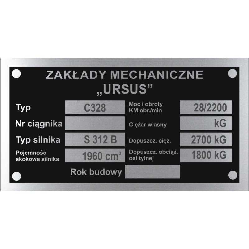 Ursus c 328 c328 senesnė vardinė lentelė