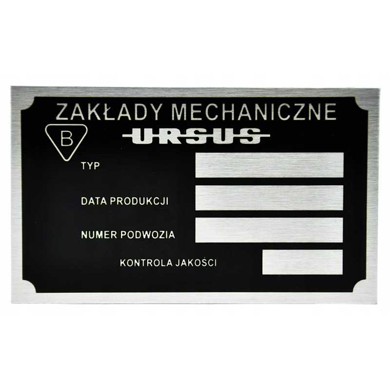 Ursus vardinė lentelė