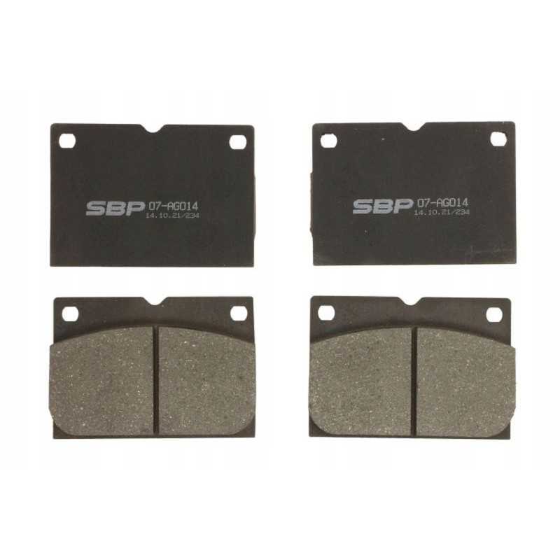 Sbp stabdžių kaladėlių rinkinys 07 ag014