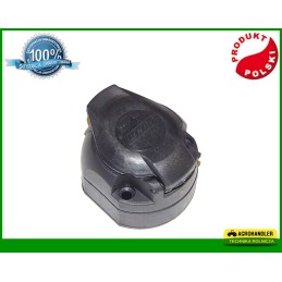 Plastikinis 7 kontaktų lenkiškas elektros lizdas