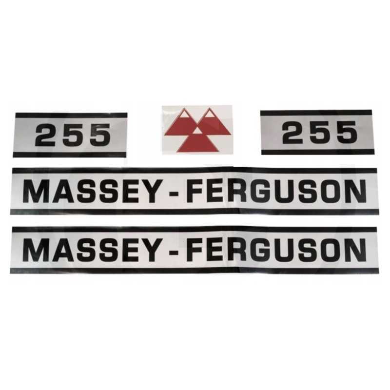 Lipdukų lipdukų mf255 massey ferguson 255 rinkinys
