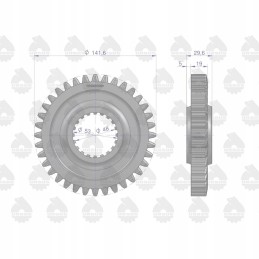 pavara su 36 mf4 originaliu ursus 1868010mu