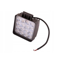 Kvadratinė darbinė lempa 48w 16 LED glanz