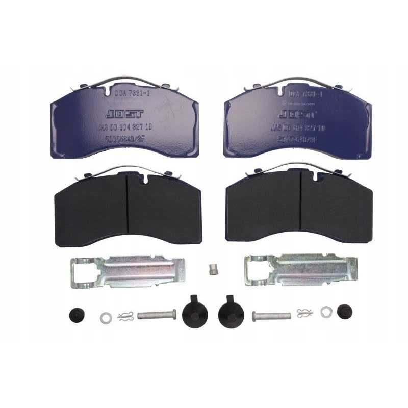 Stabdžių kaladėlių komplektas