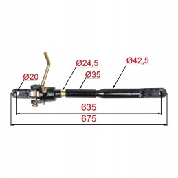 Dešinė pakaba su švaistikliu c 330