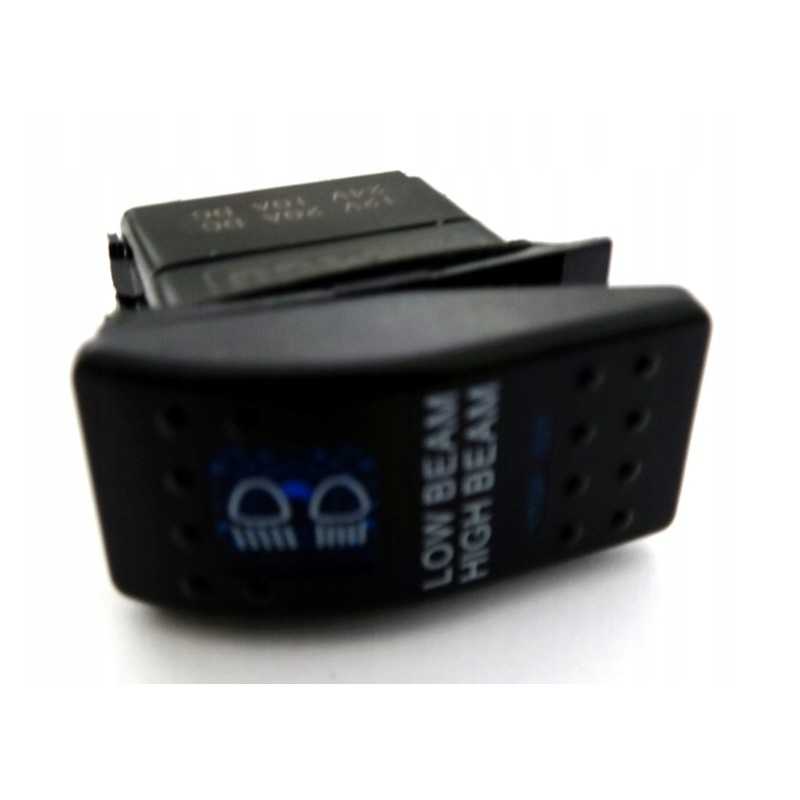 7 kontaktų LED šviesos jungiklis