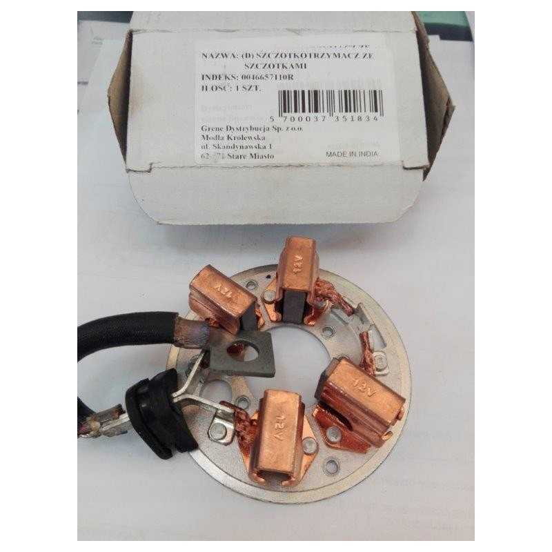 Šepečių laikiklis su šepečių rinkiniu