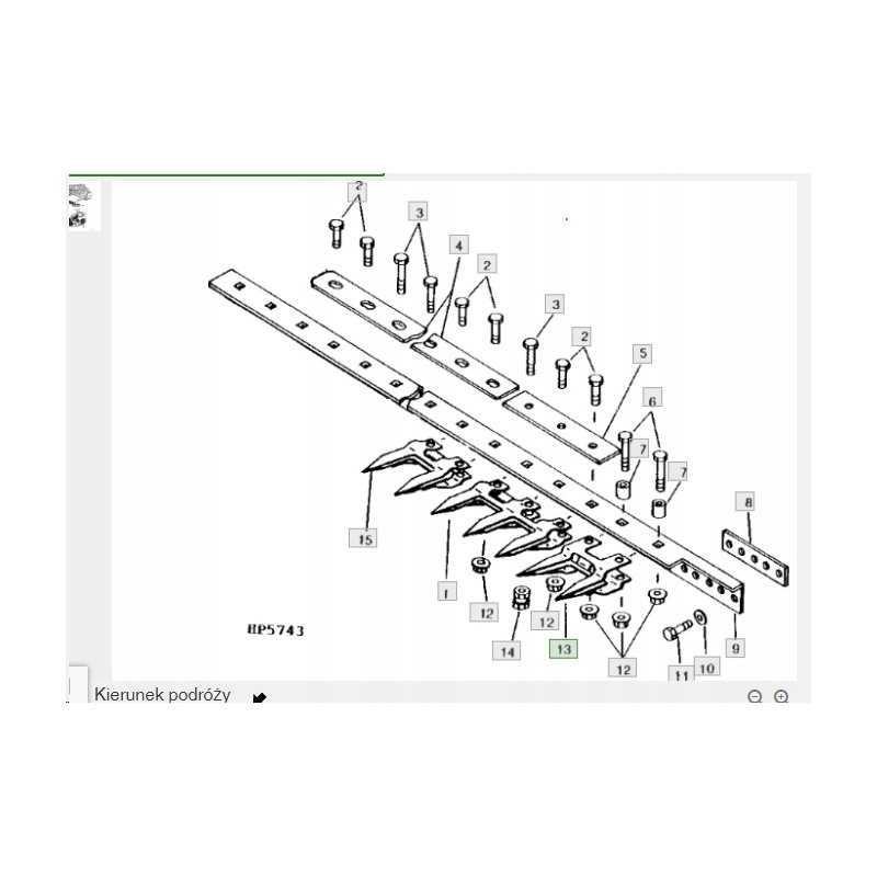 John Deere Schumacher durtuvas kairėje pusėje Hedr 82