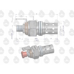 Liepsnos žvakė mf3 originali ursus 2666108u