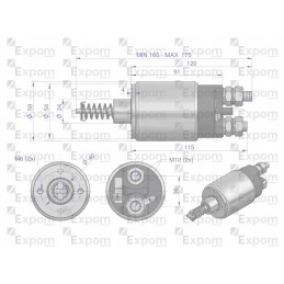 Starterio jungiklis we11a r11 r 11