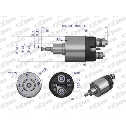 Starterio jungiklis 7152560 762 naujas