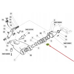 6000104508 ašies mazgo sandarinimo žiedas