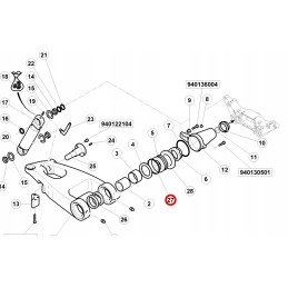 6000104508 ašies mazgo sandarinimo žiedas