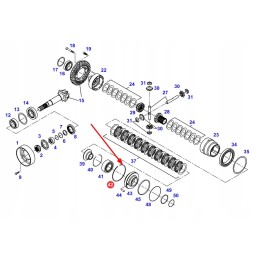 X533323900000 žiedas, m10 x 55