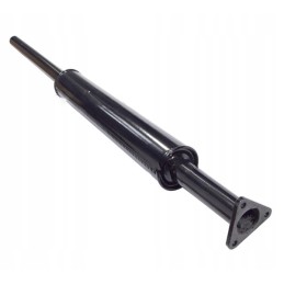 Ilgas apvalus duslintuvas, emaliuotas, su flanšu, 3 varžtai