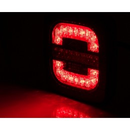 Kombinuotas galinis žibintas su rankena