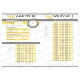 Grūdintas krumpliaratis, diskas 12b 1 r1 3 4 iš 21 warynski w t12b1 21