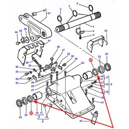 3045416m1 keltuvo veleno įvorė