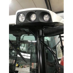 Apvali LED darbo lempa 42w 4200lm 10 30v su kištuku