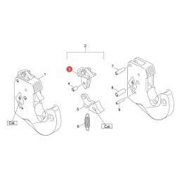 Walterscheid kablio fiksavimo svirtis 1202399 3 kategorija