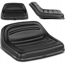 Sėdynė su žemu atlošu vejapjovės traktoriui