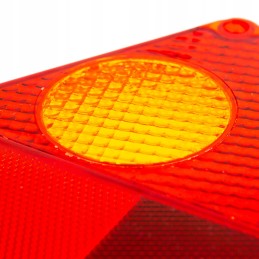 Dešinysis kolektyvinis lempos gaubtas W21P su atbulinės eigos kontūru