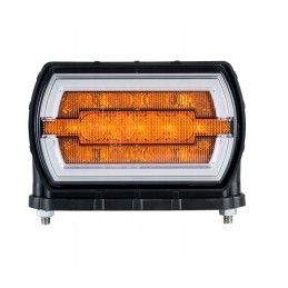 Priekinio žibinto mazgas, apatinis horpolo tvirtinimas