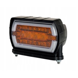 Priekinio žibinto mazgas, apatinis horpolo tvirtinimas