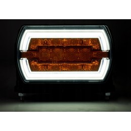 Priekinio žibinto mazgas, apatinis horpolo tvirtinimas