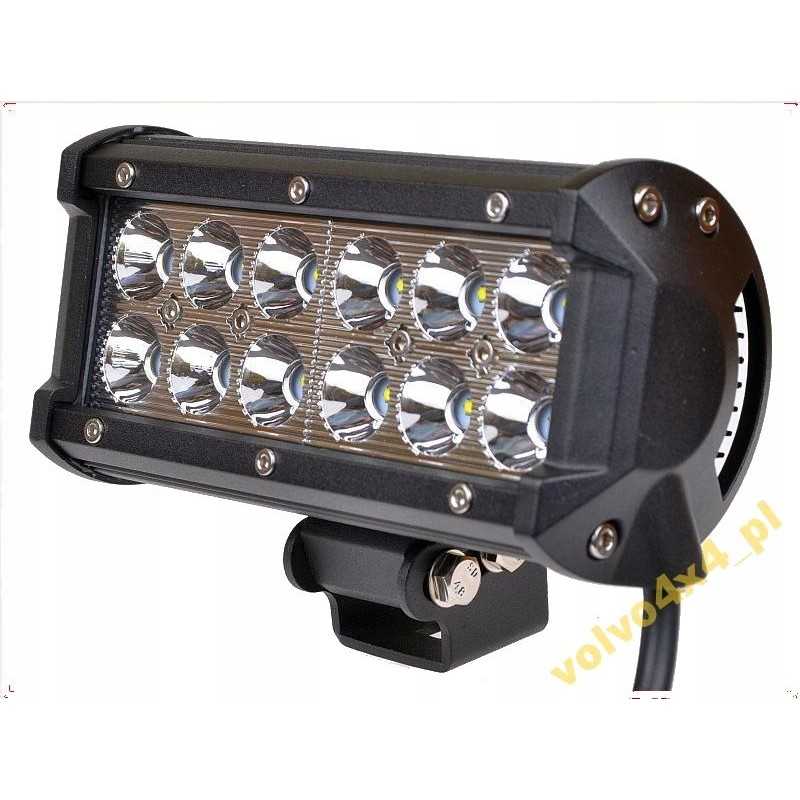 Tolimojo LED darbo lempa 36w, kombainas, traktorius