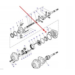 3785429m1 sandarinimo žiedas