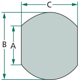 Apatinės trauklės rutulys 64 mm Walterscheid