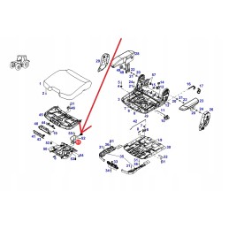 F718500030070 operatoriaus sėdynės jutiklis