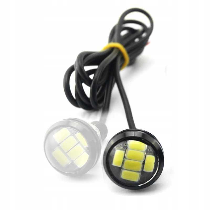Eagle Eye dienos šviesa 12v 23 mm 6 LED