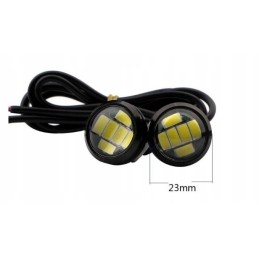 Eagle Eye dienos šviesa 12v 23 mm 6 LED