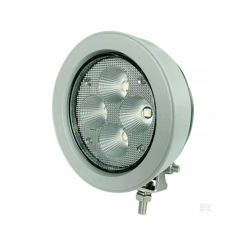 LED darbo lempa 40w 4500lm plataus kampo kramp