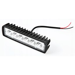 Darbinė lempa 18w panelė 6 led halogeninė 12v 24v