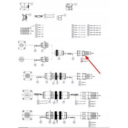 D45010041 elektros kabelio jungtis