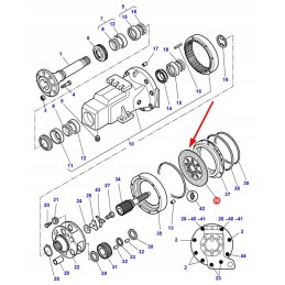 30 422 55 stabdžių diskas