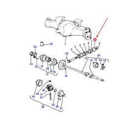 3427081m2 priekinės ašies atakos rankovė