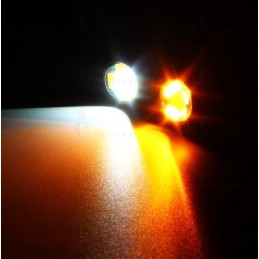 2in1 dieniniai žibintai, indikatorius, 6 LED