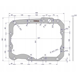 Galinės ašies tarpiklių komplektas c 385 originalus urs