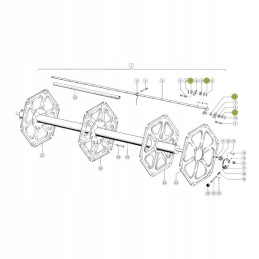 Poveržlė 28x42 mm Claas 233131 0 yg
